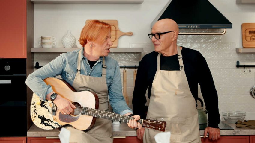 Сергей Мазаев и Найк Борзов. Фото: пресс-служба Пятого канала