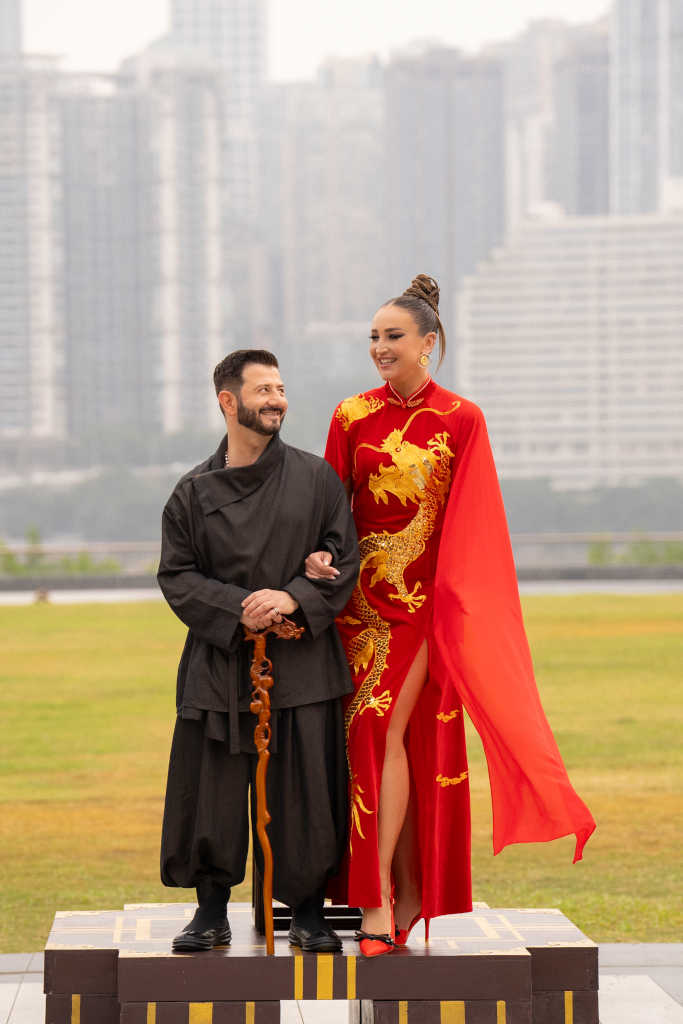 Михаил Галустян и Ольга Бузова